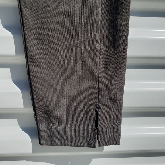 Athleta Wander Slim charcoal gray pants with invisible zipper - Picture 3 of 9